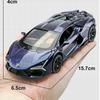 1/32 Scale Lamborghini Revuelto Alloy Diecast Model Car Sound Light Children Toys Collection Hobbies Gifts with Boys Kids Present A893