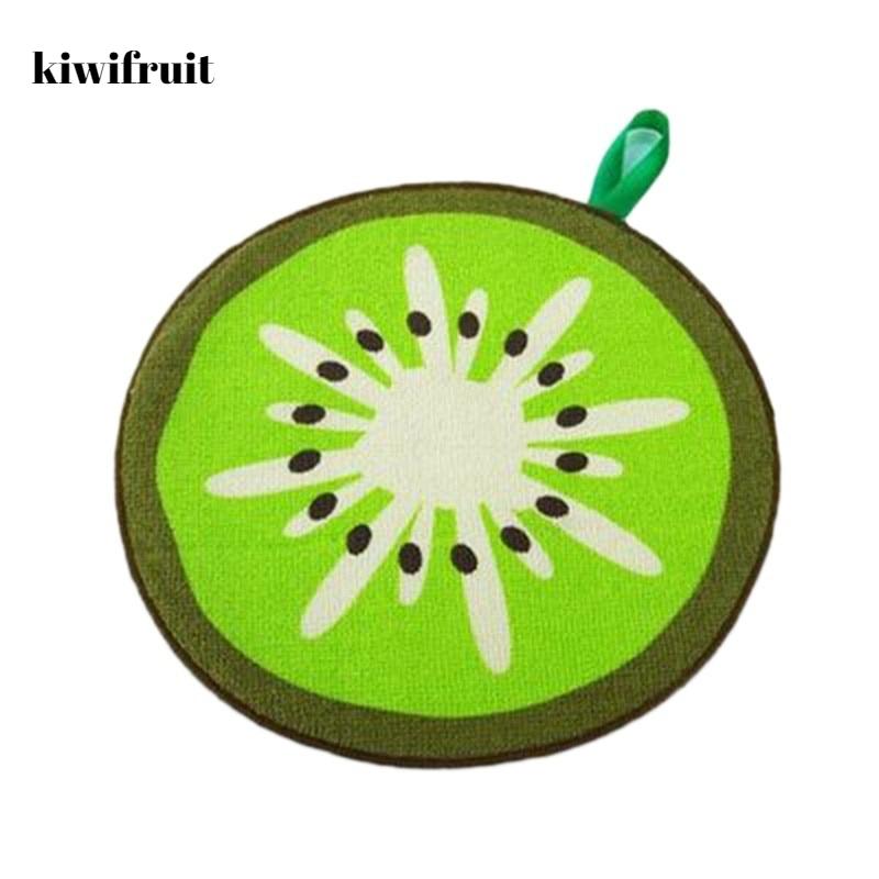 3 Pcs Fruit Shape Microfiber Cloth Towel Dish for Dishcloth Hanging Absorbent Soft Cleaning Wiping Rags for Home Cleaning Tool