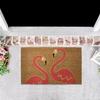 MATS Colorful Designs Outdoor Mat Mats Front Door Mat Hardwearing Mat Rectangle Flamingo Chilli Butterfly Leaves Housewarming Gift Indoor Outdoor
