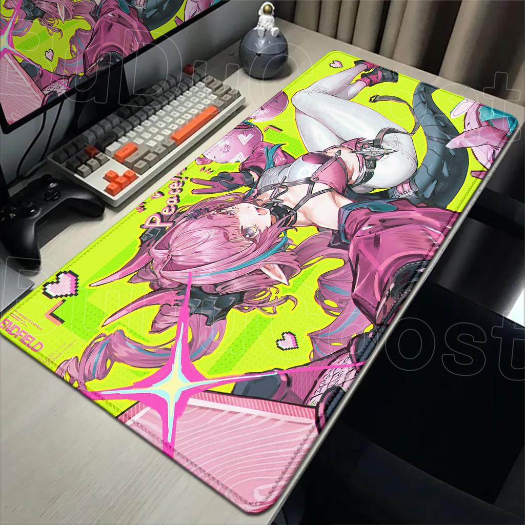 Popular Games Arknights Endfield characters Yvonne XXL MousePad HD Printing Desk Mat desktop protectionpad PC Gaming Accessories
