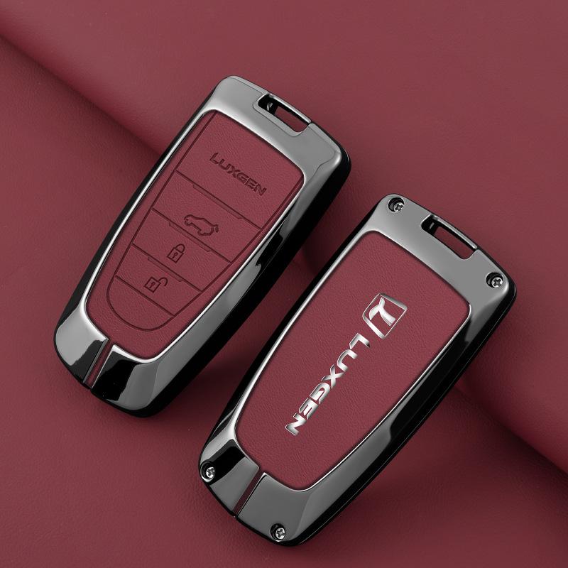Compatibil cu 21 de modele Luxgen: URX, U5, NA5, U6, DA7, MPV 13-15 Carcasă Metalică Cheie Auto.