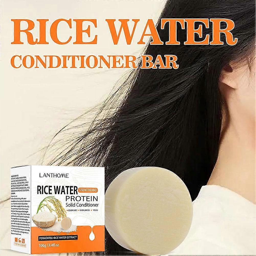 Reiswasser Runde Haarpflege Seife 100g