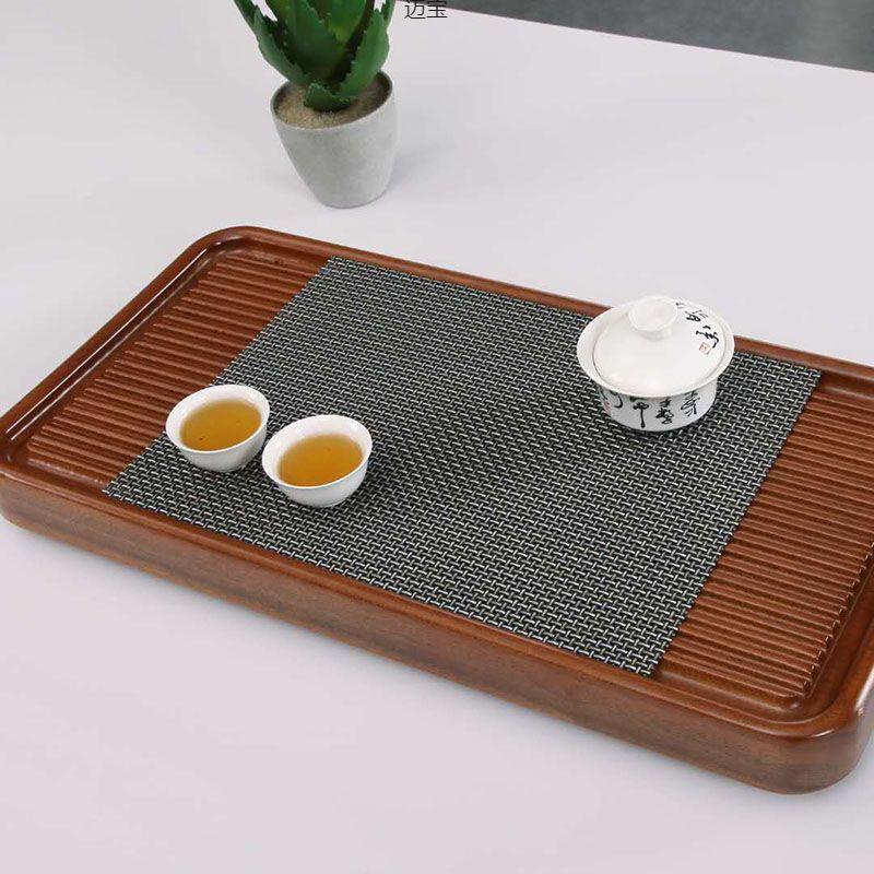 Non-Slip Table Mat Tea Coaster Bowl Pad Washable PVC Dining Table Placemats Modern Home Decoration Accessories for Anniversary