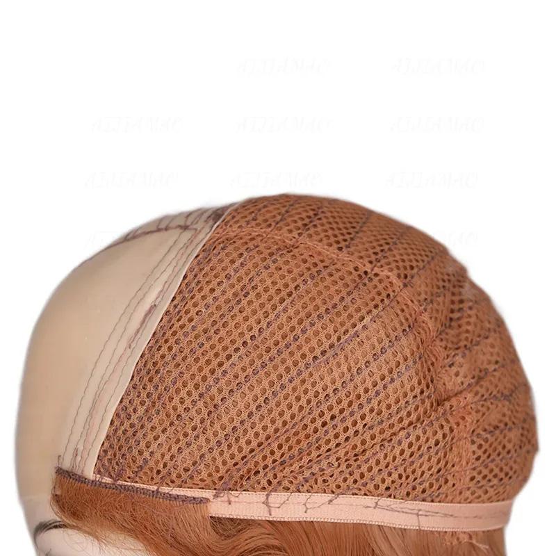 Curly Bald Wig for Old Men Ginger Brown Pennywise It Halloween Cosplay Wigs Fluffy Costume Anime Wig Male