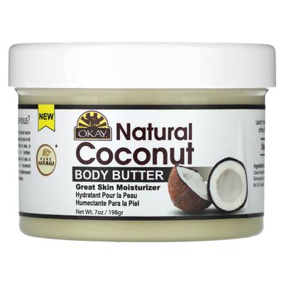 Doğal Hindistan Cevizi Vücut Yağı, 198G(7Oz)