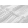 Women's Irregular Black Ear-edge Skirt Summer Style High-waisted Slimming Skirt for Plump Girls