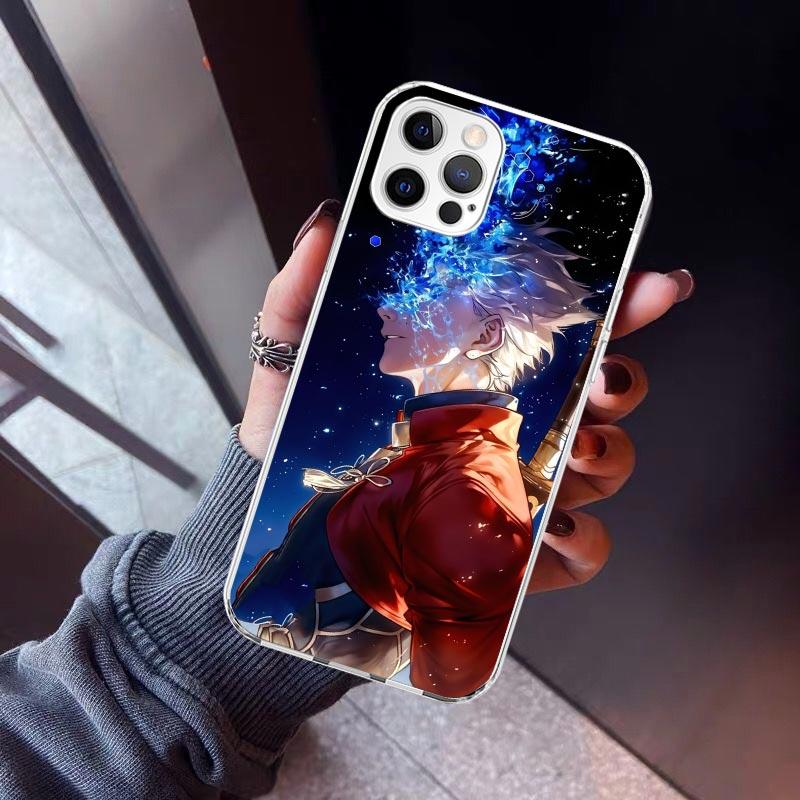 Fate Zero Stay Night Archer Phone Case For iPhone 17 Air 11 13 Mini 14 15 Plus 16 12 Pro Max 16E SE 7 8 Pattern Soft TPU Back Co