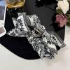 Luxury Starry Sky Rhinestone Bow Hair Clip - Volumizing Shark Clip Accessory
