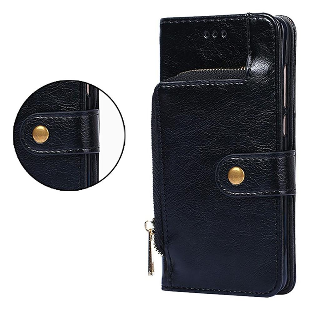 For Realme C71 4G Case Zipper Pocket PU Leather Wallet Flip Phone Cover