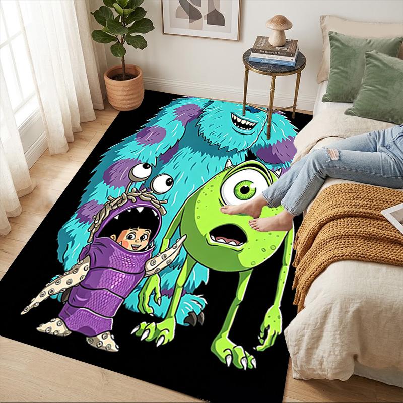 Monster Inc Living Room Nonslip Area Rug Soft Carpet For Bedroom Game Playroom Sofa Office Home Decor Doormat Christmas Gift C926533