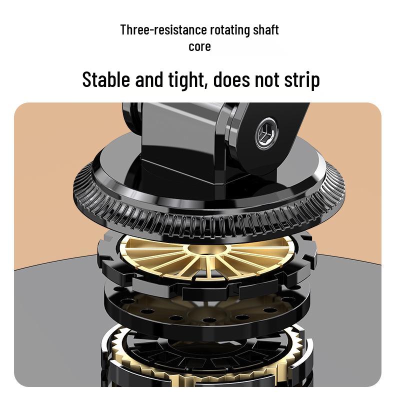 360° Rotating All-Metal Phone Holder with Three-Axis Adjustment for Tablets and Phones