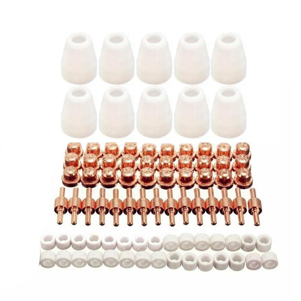 Soldering Plasma Nozzles Tools 85Pcs Cutter Consumables Replacement Torches