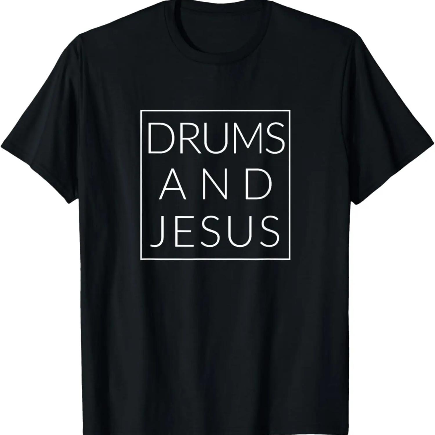 Funny Capybara Wearing Sunglasses Playing Drums Drummers T-Shirt (2) S
