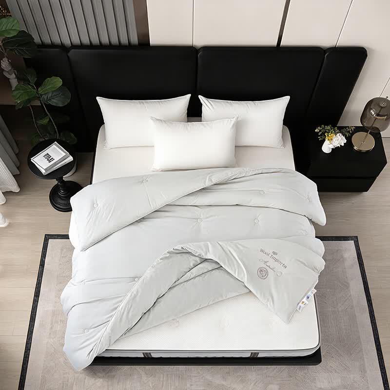 SOMERELLE Australian Embroidered Wool Quilt