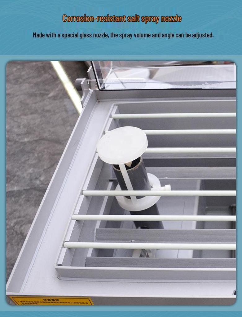 Salt Spray Test Chamber - Neutral/Acidic Corrosion Testing Machine 40/60/90.