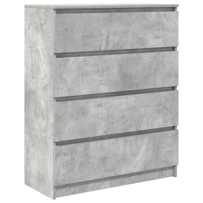 VidaXL Buffet Concrete Grey 80x35x99 Cm Engineered Wood, Storage Cabinet, Entryway Furniture, Accent Furniture, Furniture of 3328483