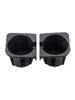 2PCS Right+Left Black Center Console Cup Holder Insert For Toyota Tacoma 05-17
