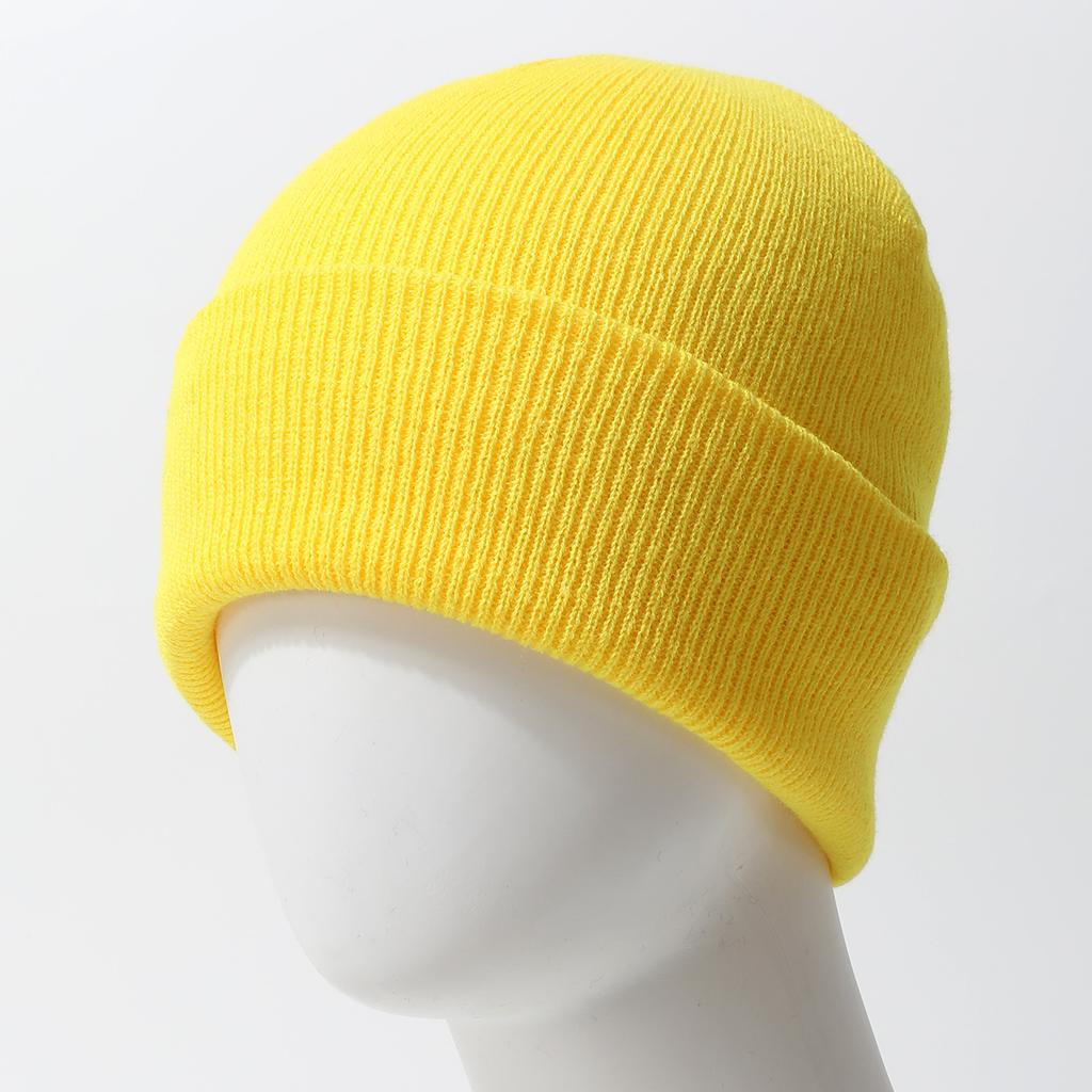 Dopamine Versatile Wear Protective Cold Cap Simple Trend Stacking Knitted Cap Cold Cap