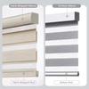 Factory Price Wifi Control Blinds 100%Polyester Double Fabric Connect Alexa Google Homekit Motor Automatic Zebra Blinds For Home