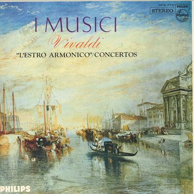 LP Record I MUSICI  Vivaldi Lestro Armonico Concertos SFX7711 Philips Japan Obi Classical Used