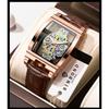 BINBOND Luxury Quartz Wristwatches For Men Luminous Waterproof Hollow-Out Men's Watch Business Sport Fashion Casual Reloj