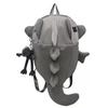 Dinosaur Shark Creative Monster Backpack Cartoon Backpack for Men and Women New Funny Personality Student Tide Bag.