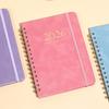 PU Leather Cover 2026 Weekly Monthly Planner A5 Daily Notebook Daily Planner Notepad  School