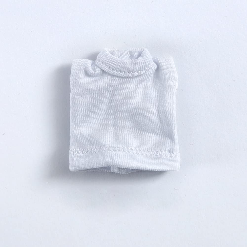 Niannyyhouse OB11 Size Obitsu Doll 11cm Body Cowboy Shorts Long Vest Pocket Cargo Pants Doll Clothes 112 BJD Doll Clothes (long, Blue)