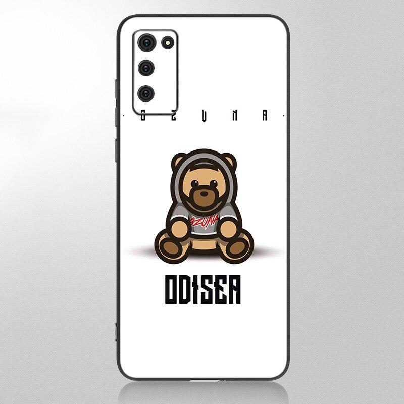 Custodia Rapper Anuel aa Ozuna per Samsung Galaxy A12 A02S A22 A32 A52 A72 A71 A51 A41 A31 A21 A11 A50 A70 A10S A20S Cover Nera