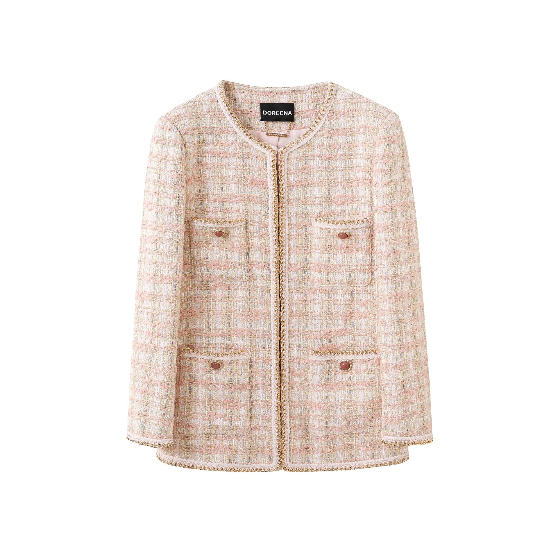 

DOREENA 2025 Autumn/Winter Women s Long Coat – Exclusive High-Custom Fragrance Style Collection Large