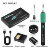 USB Rechargeable Wireless Soldering Iron 5V 15W/Portable Electric Soldering Kit With 3 Tips Fast Heating For DIY Repair