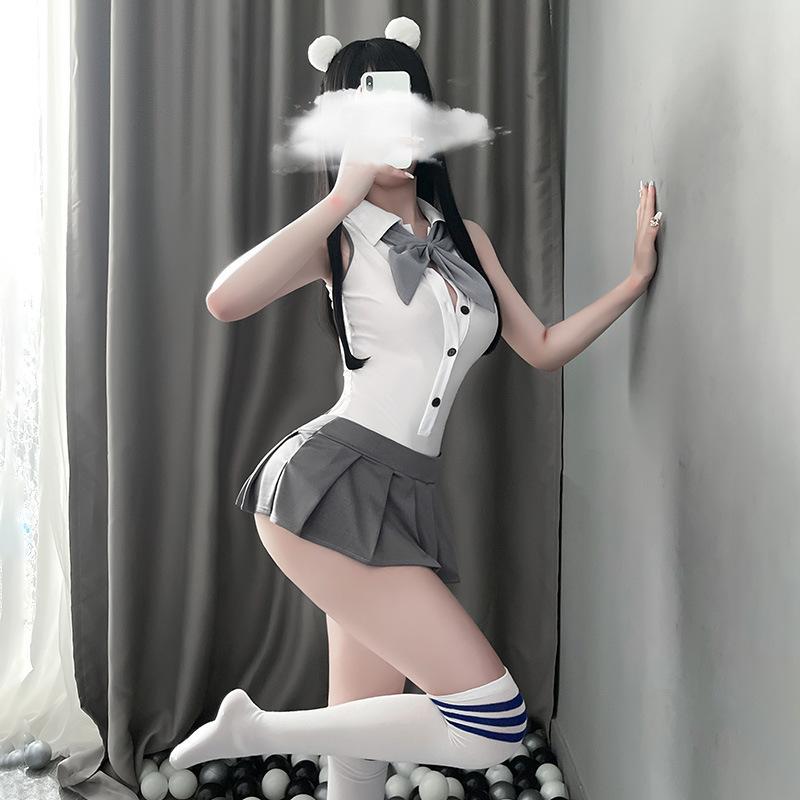 Sexy Pure Lust Sexy Teasing Student Outfit Jk Passion Flirting Women Free Uniform Service Seduction Suit