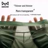 Miiow Men's Ice Silk Ultra-Thin Boxer Briefs (4-Pack)