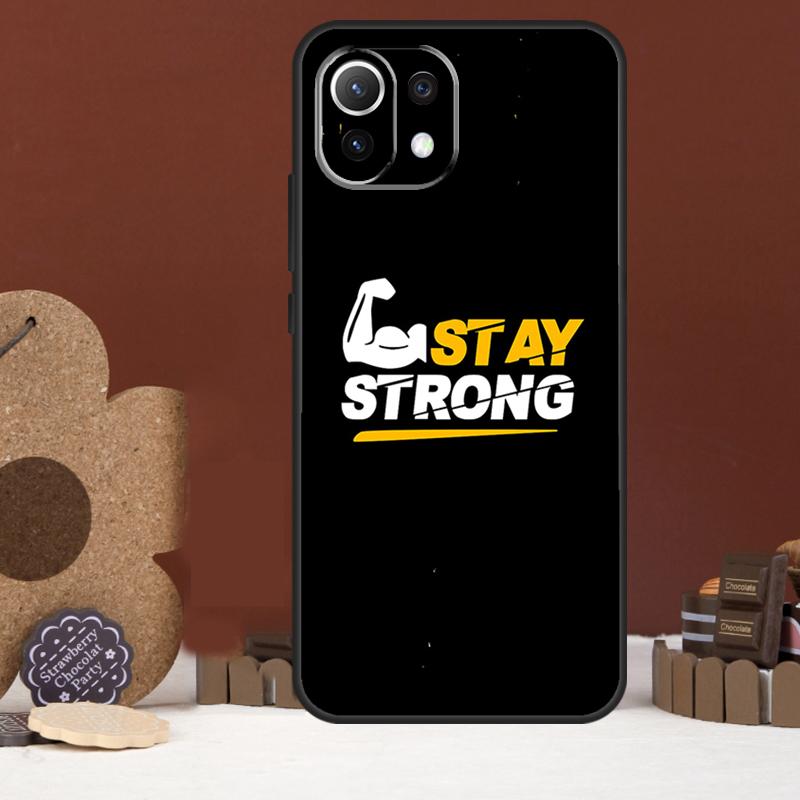 Gym Fitness Bodybuilding Case For Xiaomi 15 Ultra 14 15T 13T 14T 17 Pro Max POCO F8 Ultra X7 X5 X6 F5 F6 F7 Pro Cover