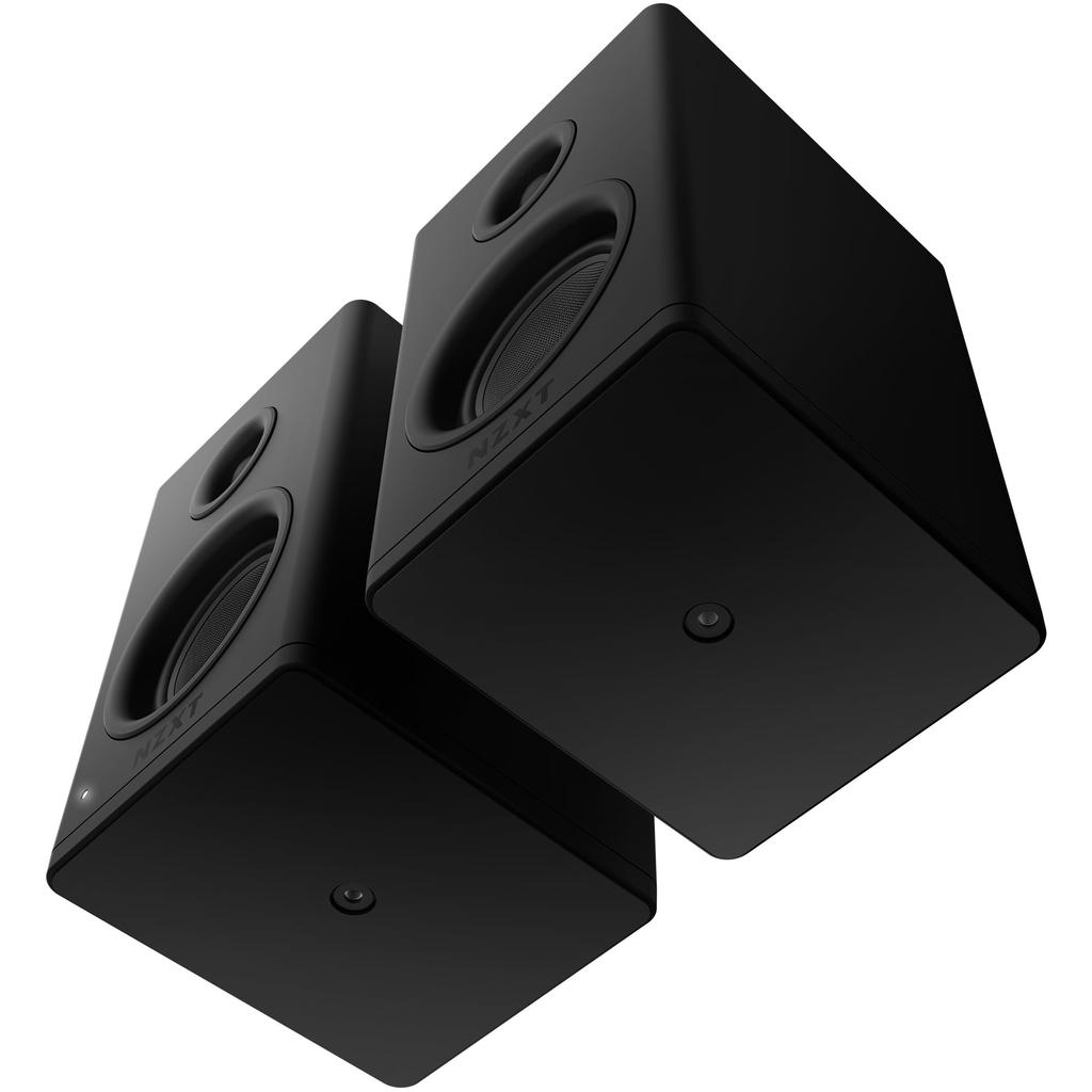 NZXT Relay Speakers Black Desktop Size Amplifier PC Speakers SP1103 Built-in AP-SPKB2-JP