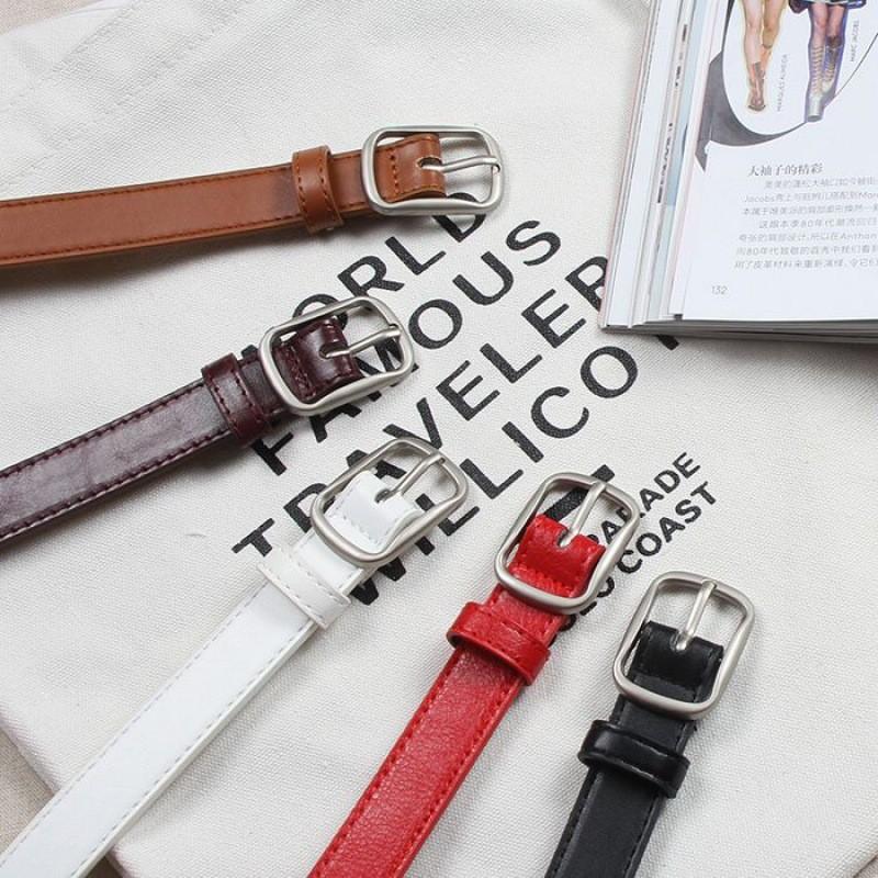 Contemporary Black Womens Pants With Stylish Buckle And Belt For Chic Effortless