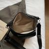Black Waist Bag Fashion Pu Leather Fanny Pack Women's Purse Casual Large Phone Belt Bag Multi Zipper Pocket Travel Crossbody Bag