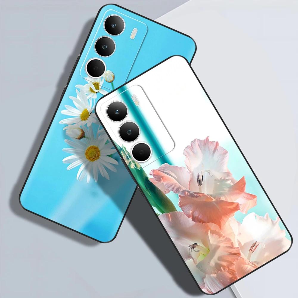 For OPPO Realme C71 Case 6.67'' Soft TPU Black Silicone Cartoon Back Cover For Realme C71 C 71 RealmeC71 Cases Shockproof Fundas