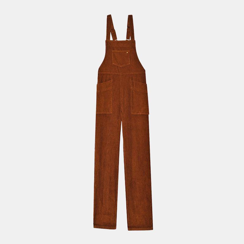 Salopette gaston marron Femme LA PETITE ETOILE