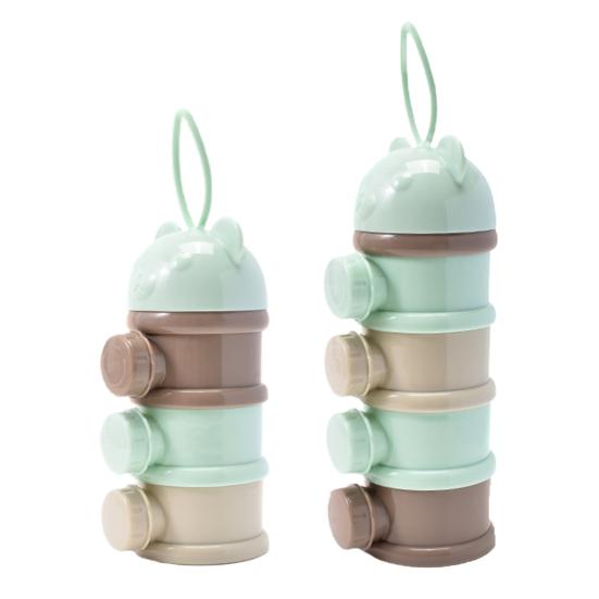 Milk Powder Storage Box Portable Multi-layer Feeding Box Food Storage Container for Infant
