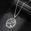 2021 French Versatile Sweater Chain Necklace Autumn And Winter Long Women'S Fashion Crystal Personality Temperament Pendant Jewelry