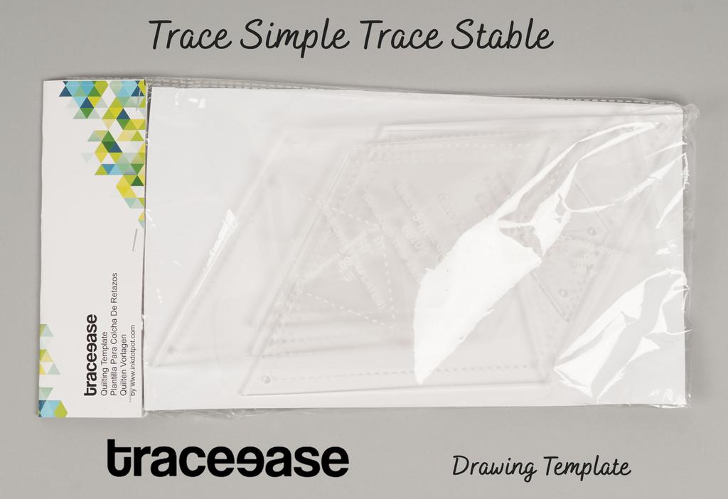 Traceease 7 Stück Diamant Quilten Applikationsvorlage 2" 3" 4" 5" 6" 7" 8" Zoll DIY Nähen Quilt Patchwork Vorlagen zum Quilten-- 1 8" Dick