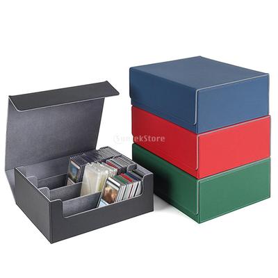 2025 HOT Trading Card Deck Case 1800 Card Protection Holder Shockproof Accessory Sleeved Cards Gathering Deck Box