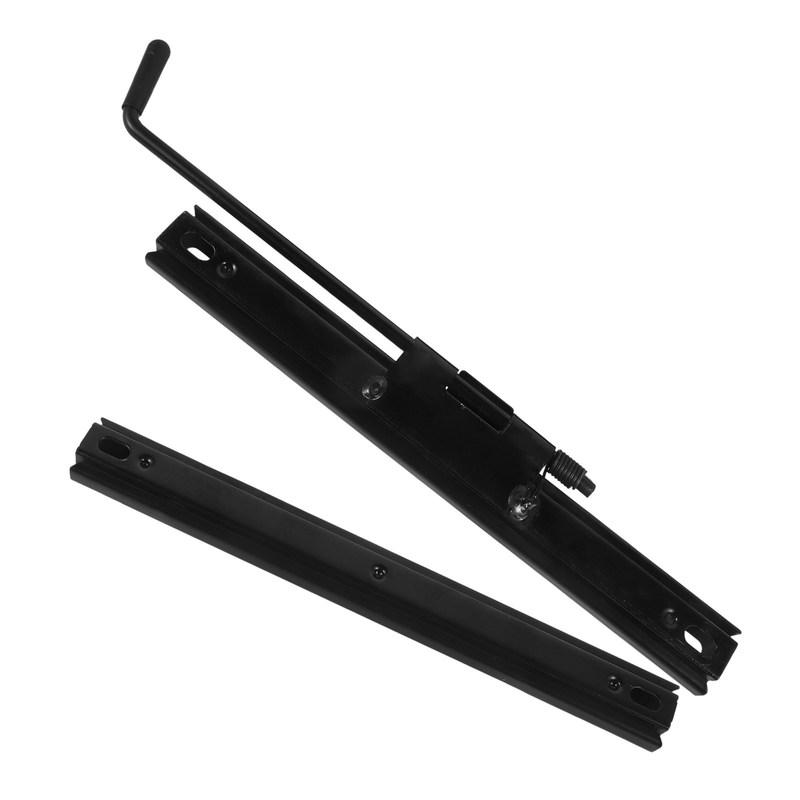 1Pair Sturdy Iron Seat Slider Rails Universal Car Seat Bracket Sliding Track for Easy Installation Optimal Driving Comfort