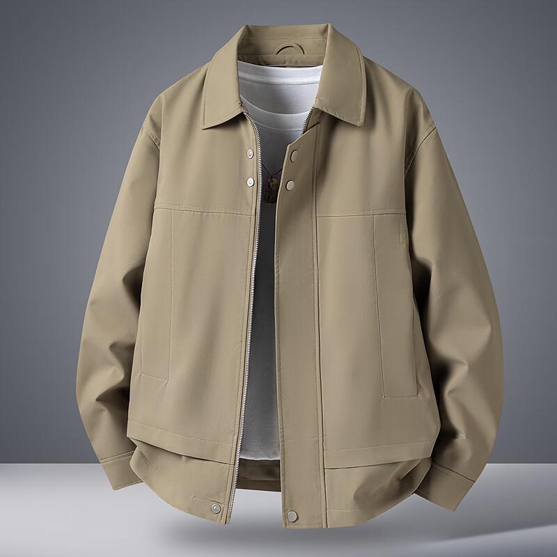 

FAPAI Men s Casual Lapel Jacket 3XL (56)