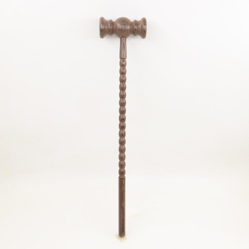 Multifunctional Wooden Chicken Wing Massage Hammer for Fitness and Meridian Tapping