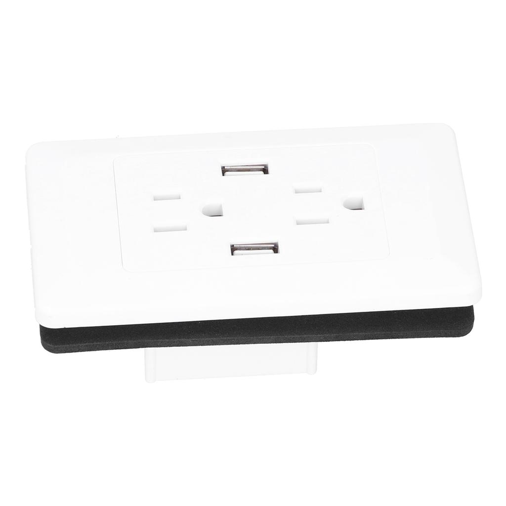 15A Wall Outlet Intelligent Electrical Socket Panel Concealed Installation