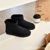 Henan Sangpo snow boots classic sheepskin fur integrated warm versatile