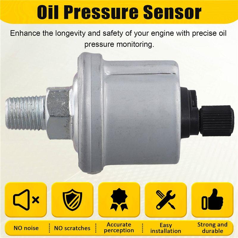 A30F-Engine Part 0-10Bar Oil Pressure Sensor For Generator Car Boat Oil Pressure Gauge Sender