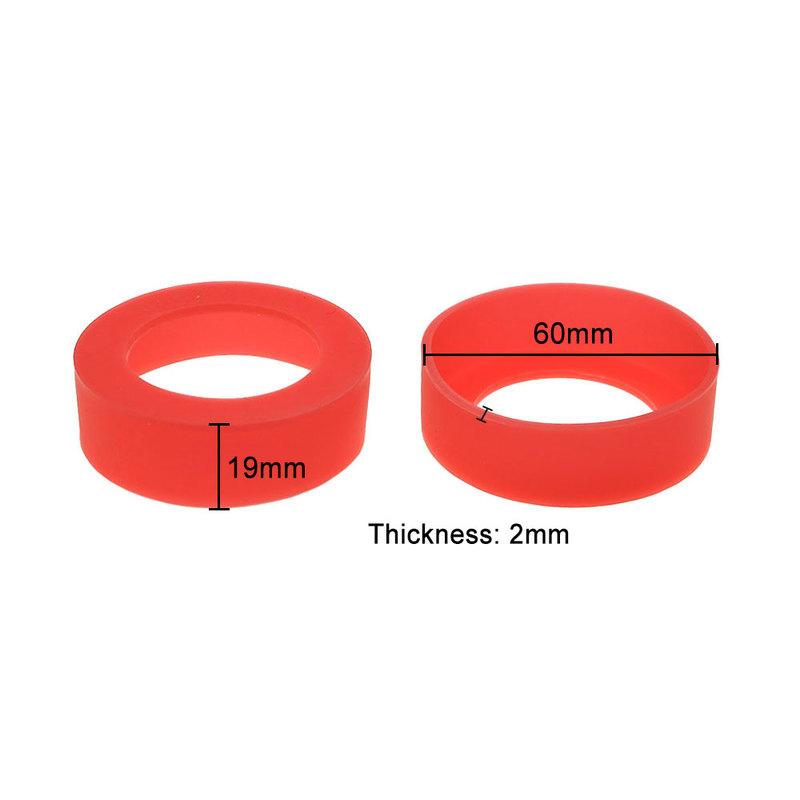 Silicone World 60mm Silicone Cup Bottom Cover Coaster Sleeve Water Cup Cover Sheath Cup Bottom Ring Wear-resistant Bottom Cover